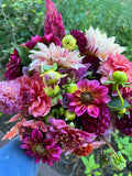 Fall Dahlia Bouquet Subscription ( 5 Bouquets)
